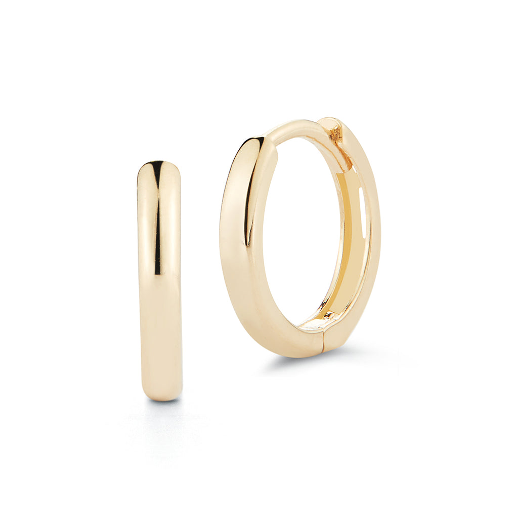 【MATEO】small dot 14-karat gold malachite hoop イヤリング Amazon.com: Mateo New York, 14kt Malachite Donut Hoops