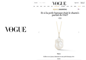 VOGUE Paris X Baroque Pearl