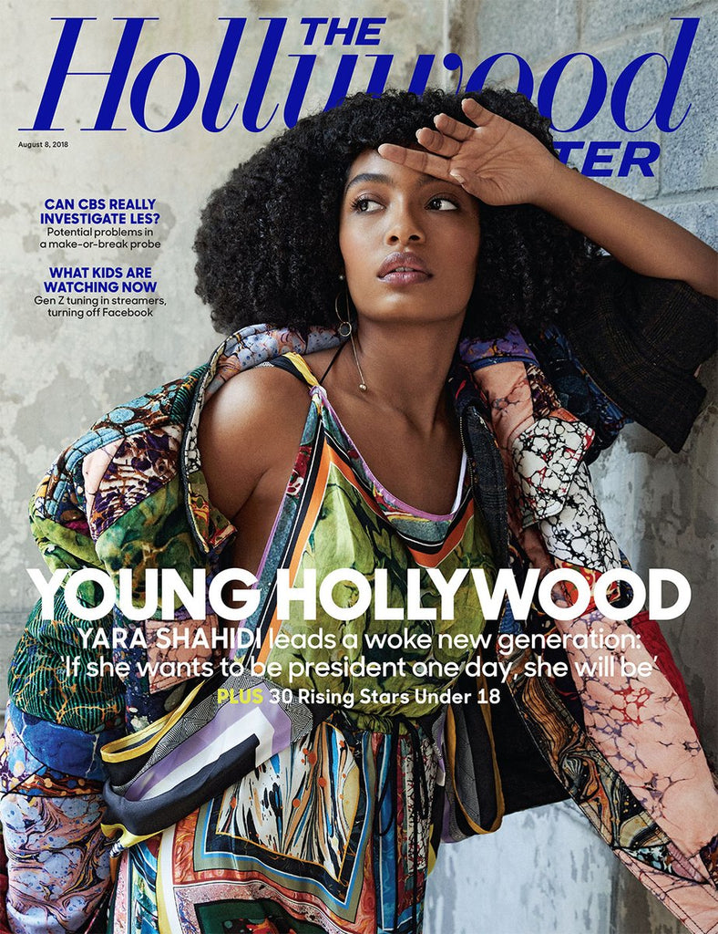 Yara Shahidi Wears Mateo On The Cover Of The HOLLYWOOD REPORTER.