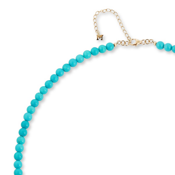 Turquoise Beaded Choker