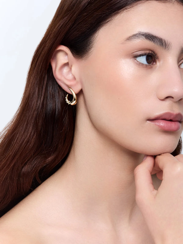 14kt Curl EarringsMATEO Jewelry New York