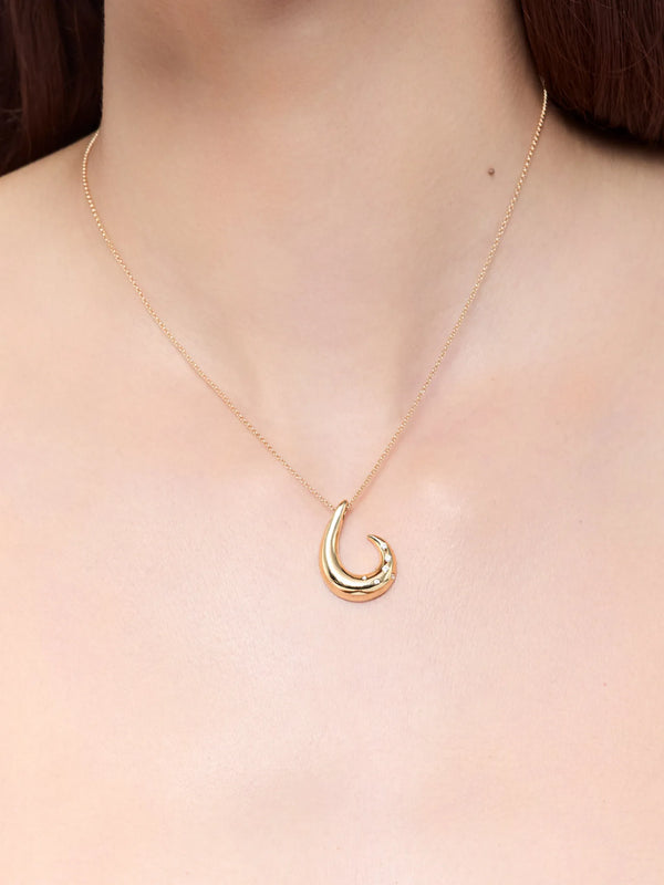 14kt Curl NecklaceMATEO Jewelry New York