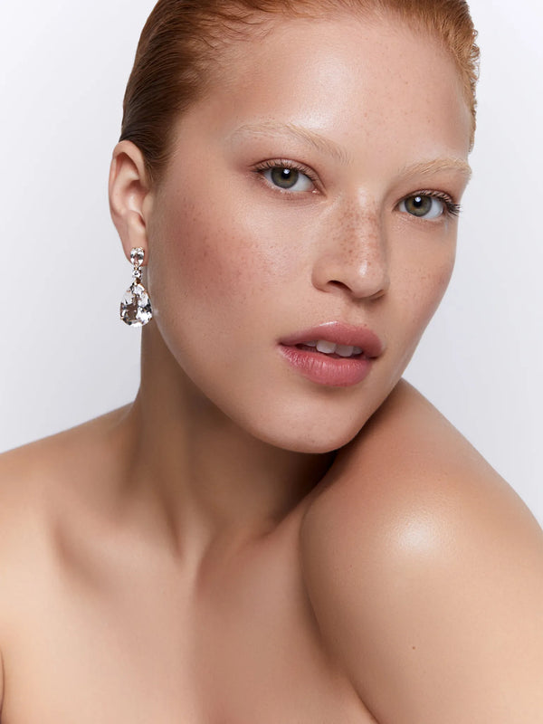 14kt White Topaz Sophia EarringsMATEO Jewelry New York