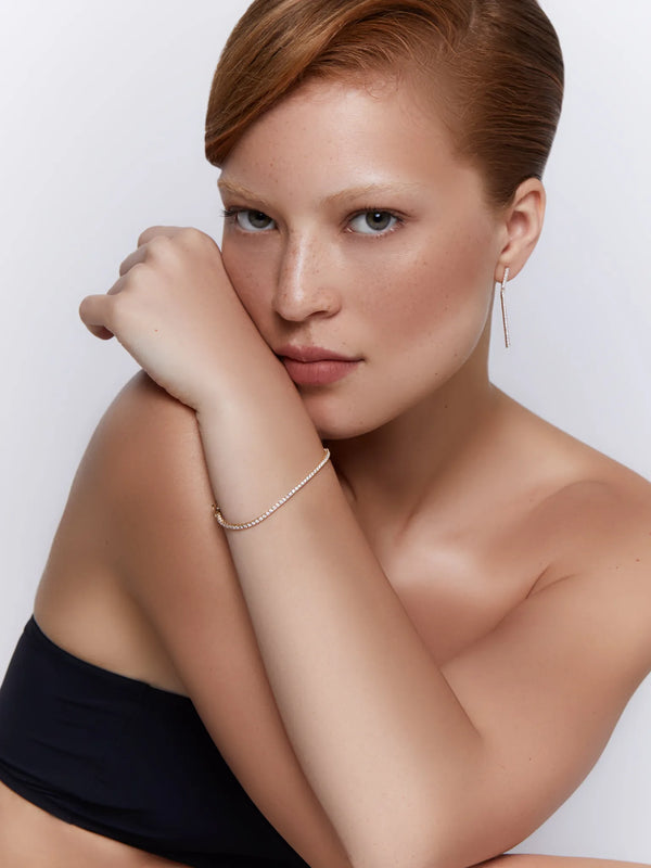 14kt Diamond Tennis BraceletMATEO Jewelry New York