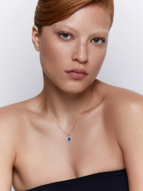 14kt Opal and Diamond NecklaceMATEO Jewelry New York