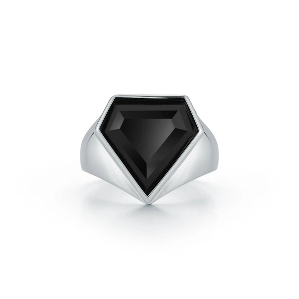 Onyx  Pentagon RingMATEO Jewelry New York