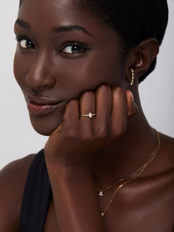 14kt The Little Things Pearl and Diamond CrawlersMATEO Jewelry New York