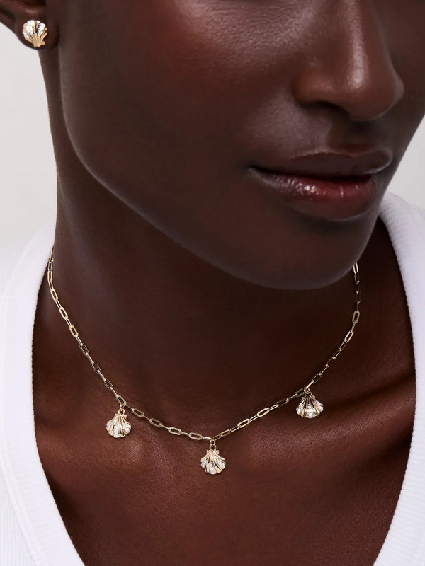 Petite Venus Shell Necklace