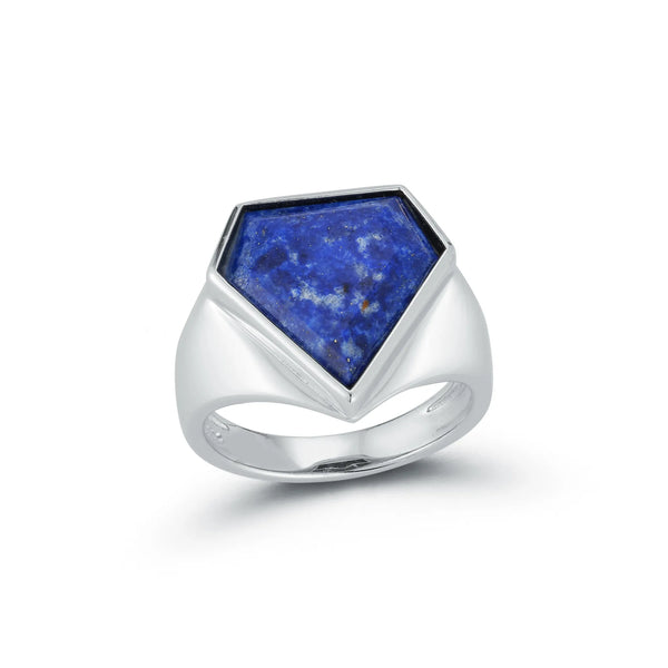 Lapis Pentagon RingMATEO Jewelry New York