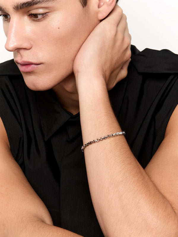 Square Link Chain BraceletMATEO Jewelry New York