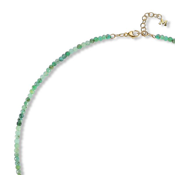 Emerald Beaded Necklace