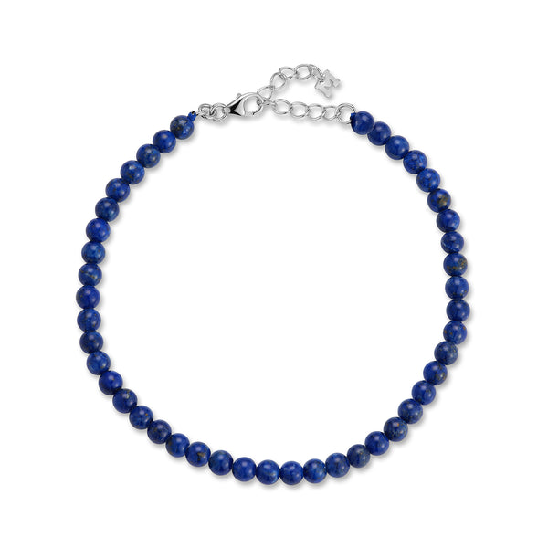 Lapis Beaded Bracelet