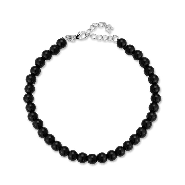 Onyx Beaded Bracelet