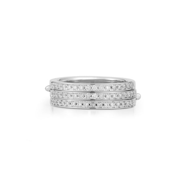 Diamond Accordion Ring