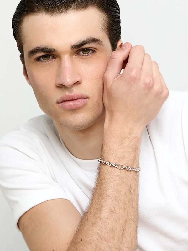 Small Anchor Link Chain BraceletMATEO Jewelry New York