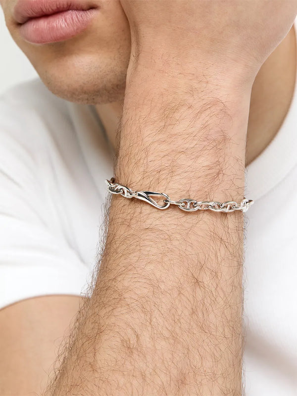 Small Anchor Link Chain BraceletMATEO Jewelry New York