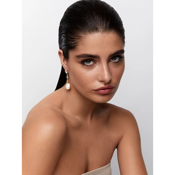 14kt Baroque Pearl DustersMATEO Jewelry New York