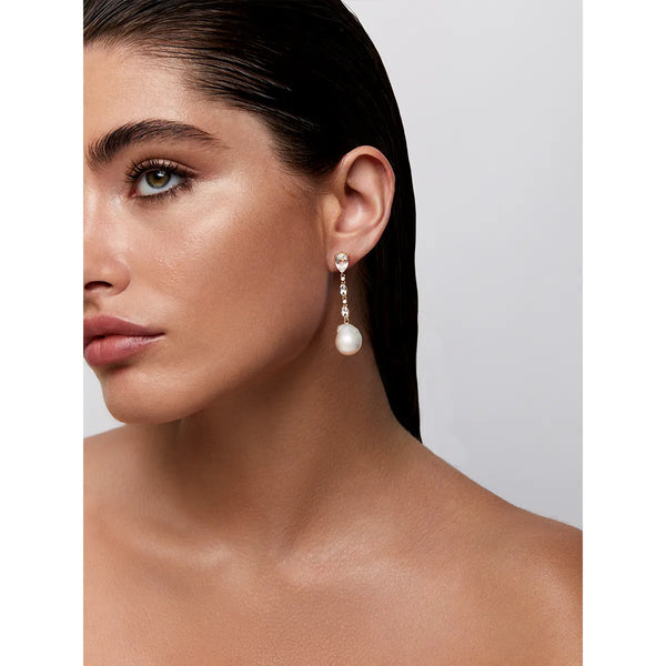 14kt Baroque Pearl DustersMATEO Jewelry New York