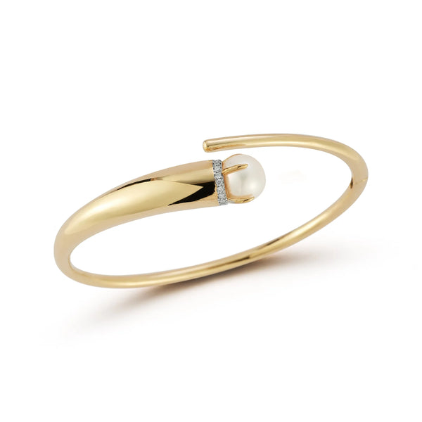 14kt Pearl Cornucopia BraceletMATEO Jewelry New York