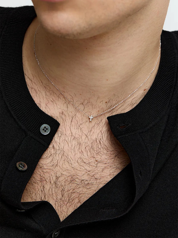 Diamond Suspended Cross NecklaceMATEO Jewelry New York