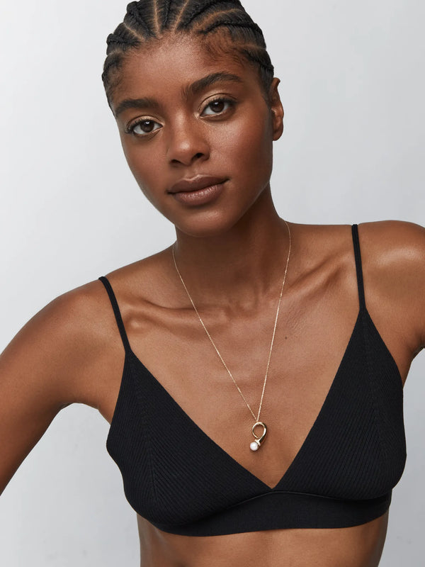 14kt Pearl Cornucopia NecklaceMATEO Jewelry New York