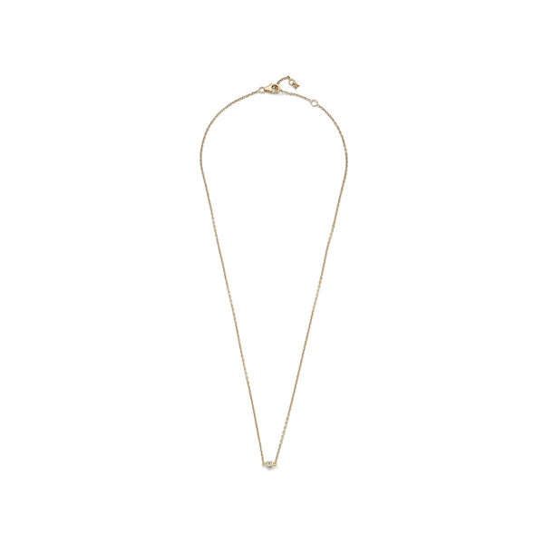 14kt Diamond Dot Necklace
