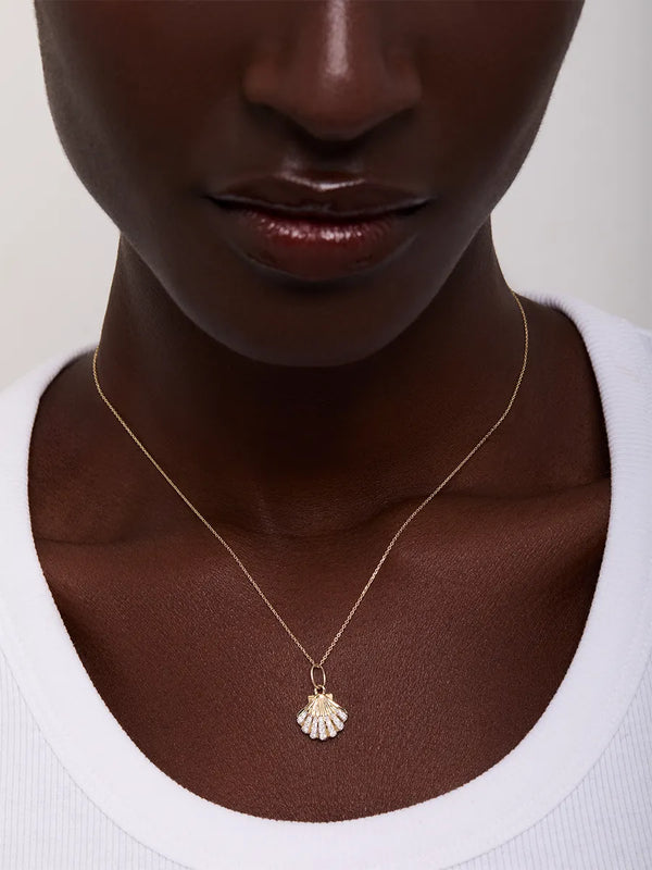 14kt Diamond Venus NecklaceMATEO Jewelry New York