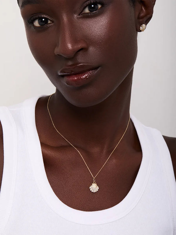 14kt Diamond Venus NecklaceMATEO Jewelry New York