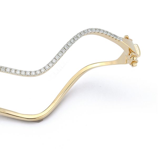 Diamond Wave Bracelet