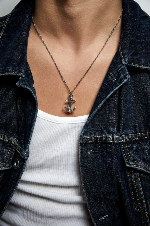 Anchor NecklaceMATEO Jewelry New York
