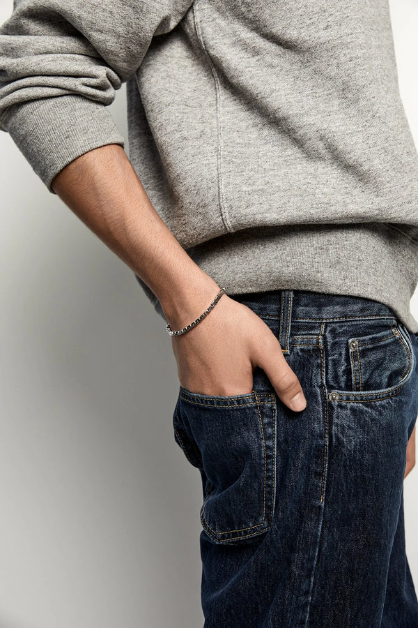 Square Link Chain BraceletMATEO Jewelry New York