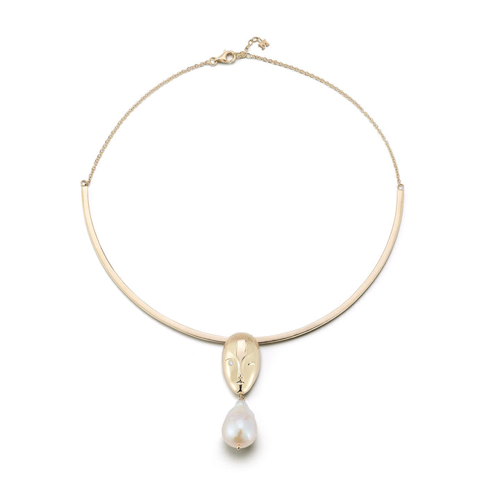 Eve Baroque Pearl Necklace