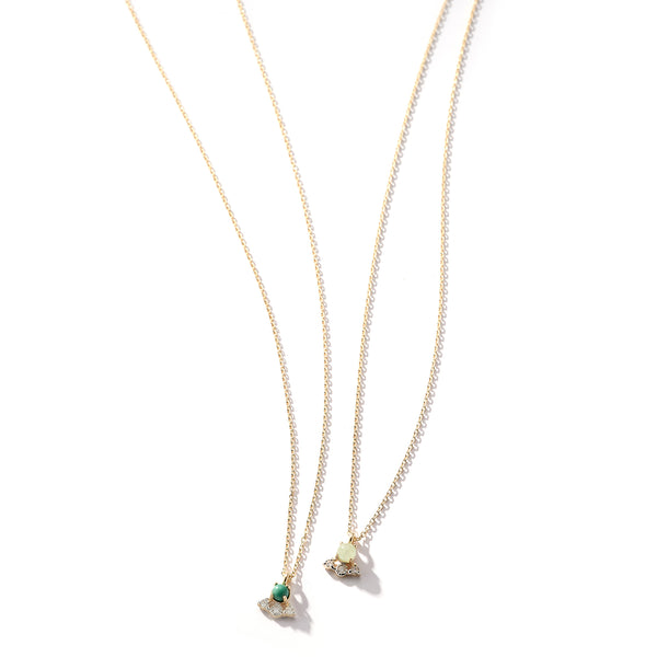 The Little Things Jade and Diamond Necklace