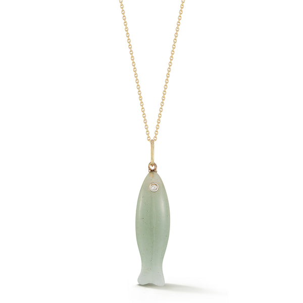 Jade Fish Necklace