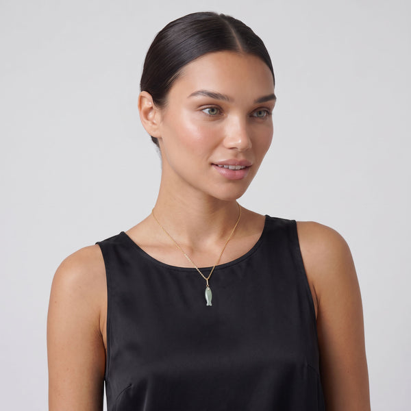 Jade Fish Necklace