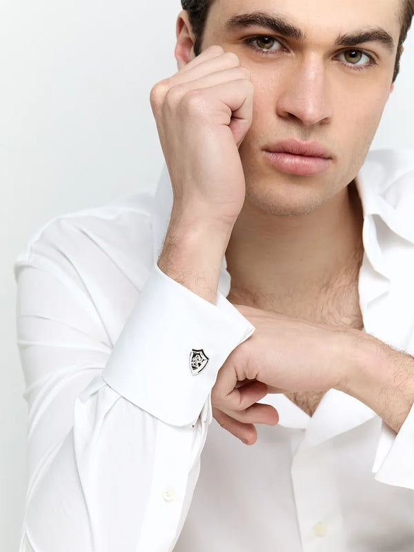 Lion Shield CufflinksMATEO Jewelry New York