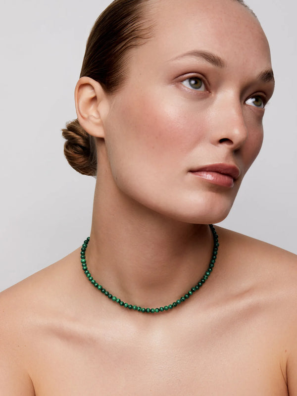 Malachite Beaded ChokerMATEO Jewelry New York