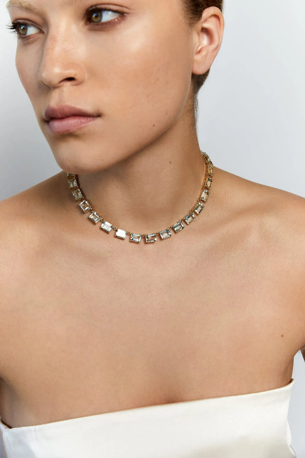 14kt Green Amethyst Anna Riviera NecklaceMATEO Jewelry New York