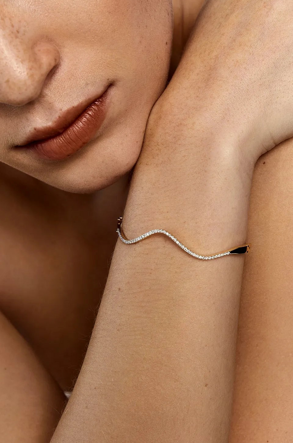 Diamond Wave Bracelet