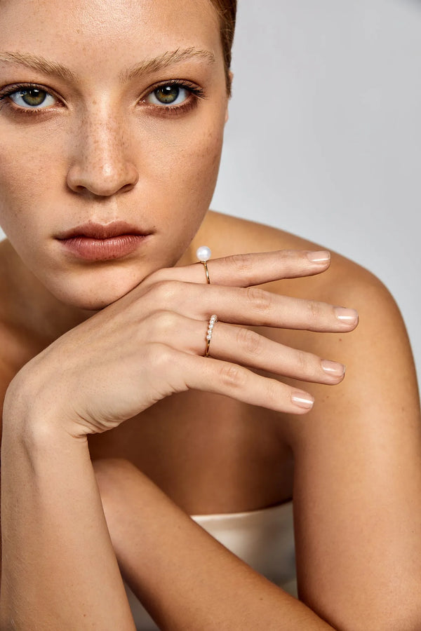 14kt Pearl Dot RingMATEO Jewelry New York