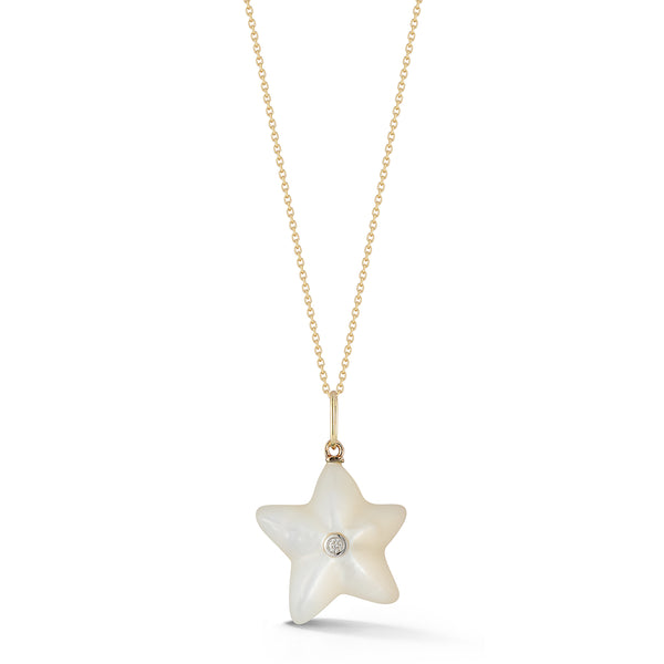 Mother of Pearl Starfish Necklace