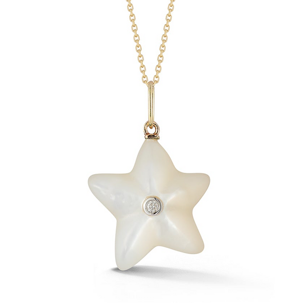 Mother of Pearl Starfish Necklace