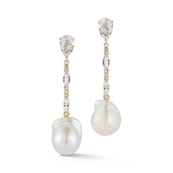 14kt Baroque Pearl Dusters