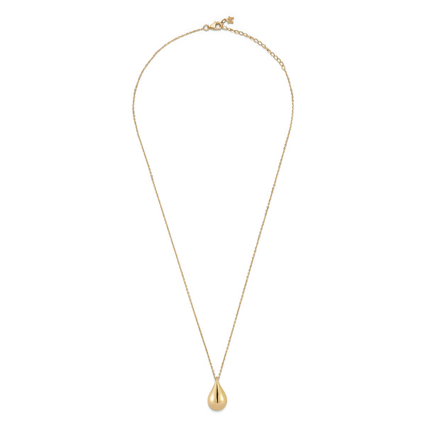 Colar Gota de Água em Ouro 14kt
