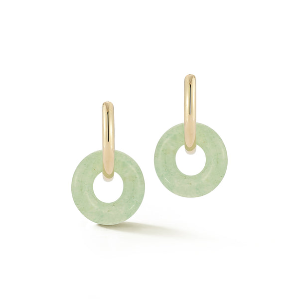 Jade Donut Hoops