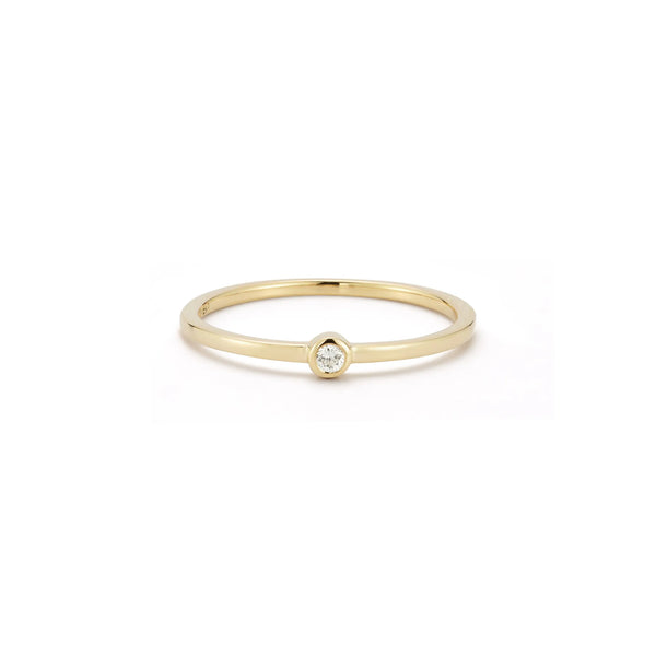 14kt Diamond Dot RingMATEO Jewelry New York