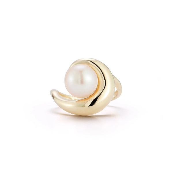 14kt Pearl Curl RingMATEO Jewelry New York
