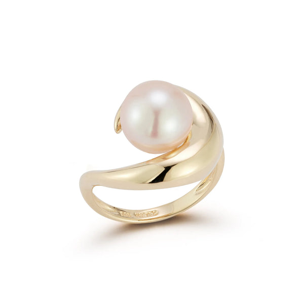 14kt Pearl Curl RingMATEO Jewelry New York