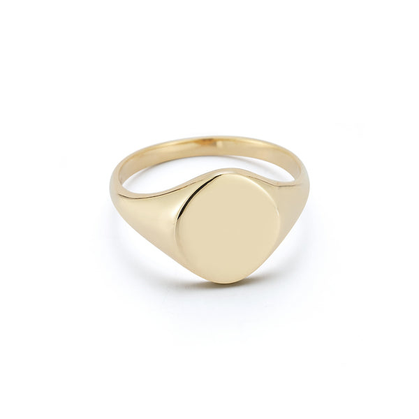 Gold Signet Ring - Women
