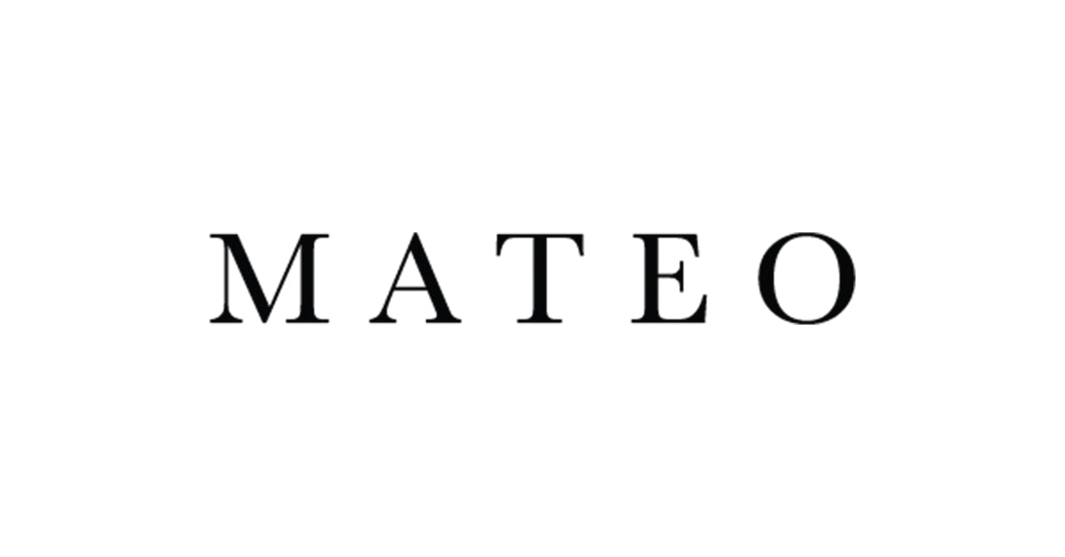 Mateo New York storefront imagery, brand website preview image
